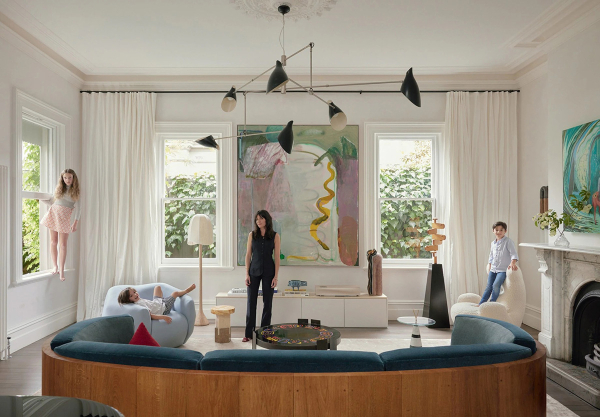 Элегантная эклектика: дом семьи владельца мебельного салона в Мельбурне